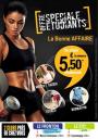 Offre spéciale Etudiant toute l’année : La séance heures creuses à 5.5€ .